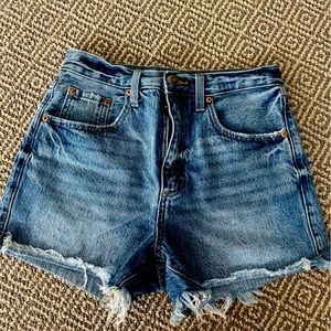 EUC Pistola high rise denim shorts